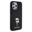 Karl Lagerfeld iPhone 15 Pro Max Cover Fixed Glitter Sort