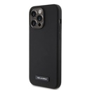Karl Lagerfeld iPhone 15 Pro Max Cover Liquid Silicone MagSafe Sort