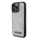 Karl Lagerfeld iPhone 15 Pro Max Cover Rhinestone Sølv