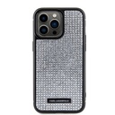 Karl Lagerfeld iPhone 15 Pro Max Cover Rhinestone Sølv