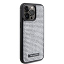 Karl Lagerfeld iPhone 15 Pro Max Cover Rhinestone Sølv