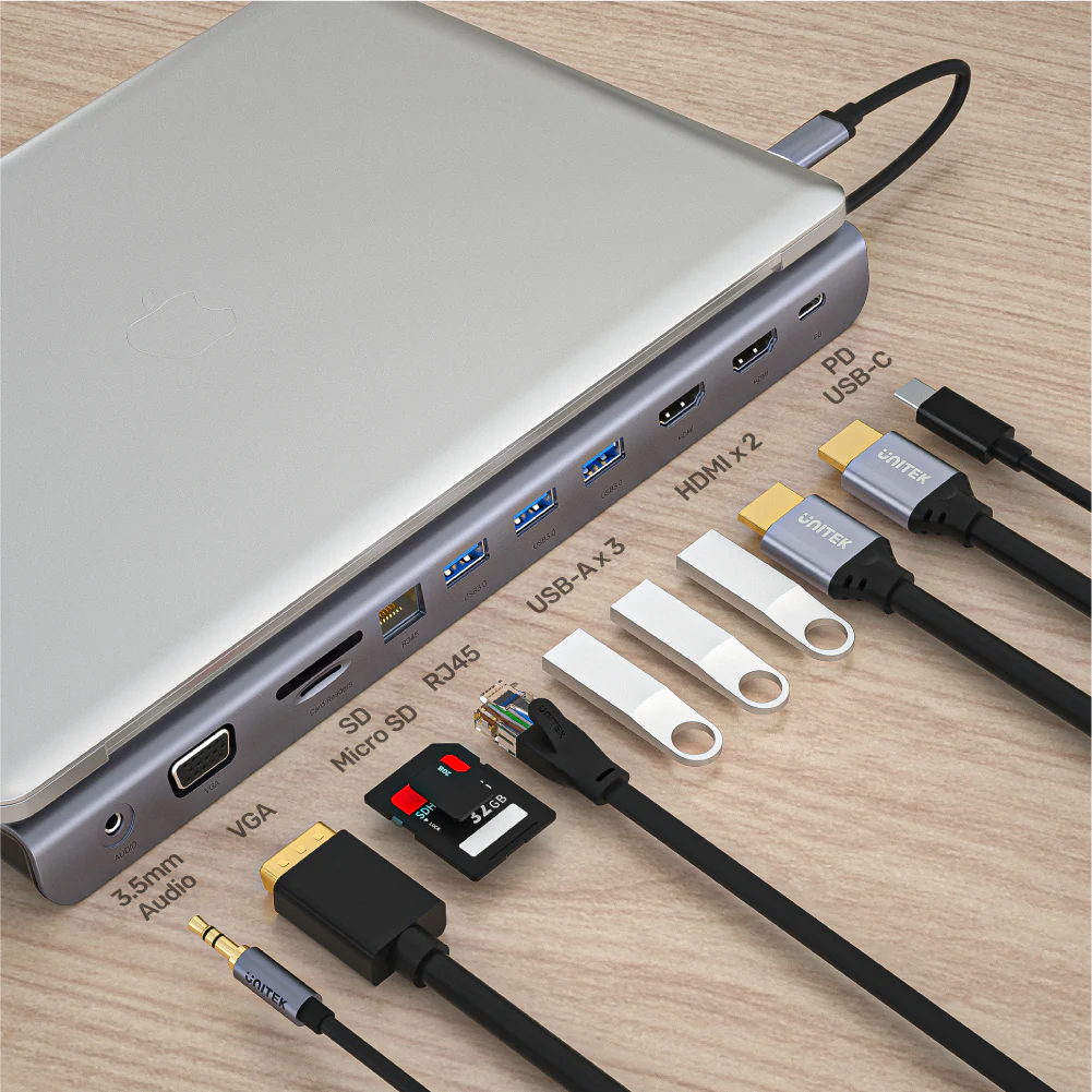 Type-C 11 in 1 Adapter 