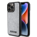 Karl Lagerfeld iPhone 15 Pro Max Cover Rhinestone Sølv
