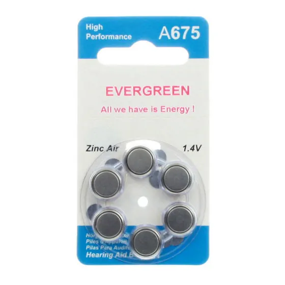 Battery A675 1.4v