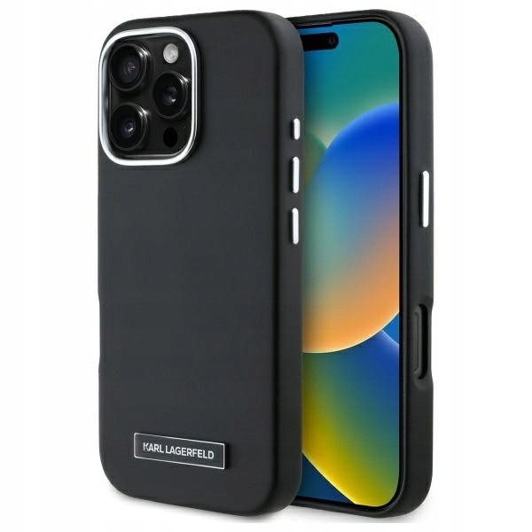 Karl Lagerfeld KLHMP16XPGMSRPK iPhone 16 Pro Max 6.9" Czarny/black Hardcase
