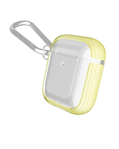Raptic Defense Clear AirPods 1/2 Yellow