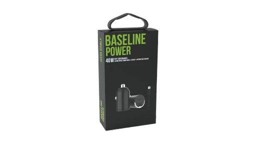 Baseline Type-C To Type-C Car Charger 40w 2 Pd  