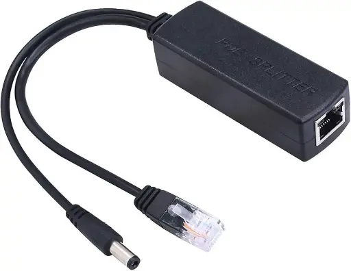 POE Separator From Network To Network + Power For Camera
