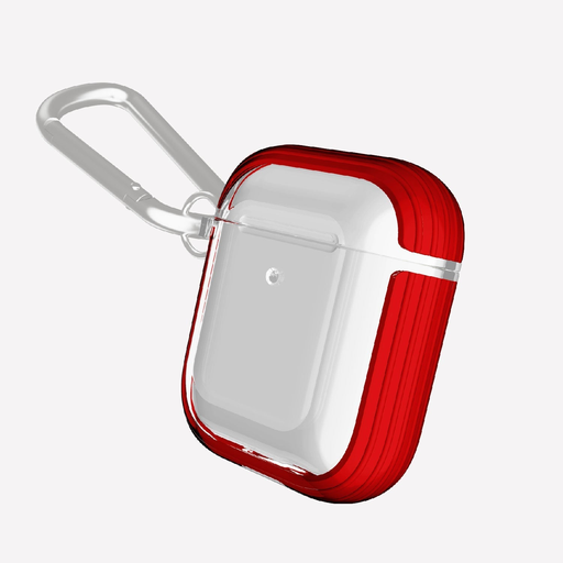 Defense Clear Red Frame AirPods 1&2
