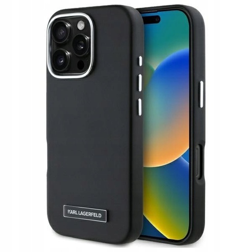 Karl Lagerfeld KLHMP16XPGMSRPK iPhone 16 Pro Max 6.9" Czarny/black Hardcase