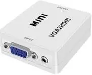 MINI AV2HDMI Upscaler 1080p HD Video Converter Plug&Play Portable No Power Supply